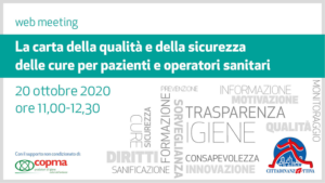 Presentata la “Carta della qualità e della sicurezza delle cure per pazienti e operatori sanitari”