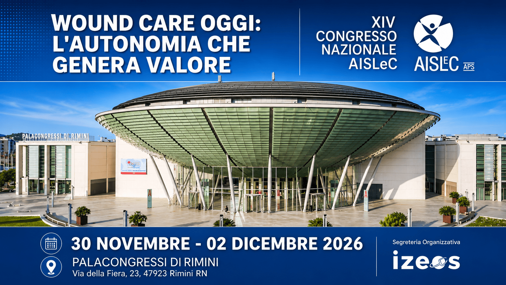 XIV CONGRESSO NAZIONALE AISLeC RIMINI 30/11 – 02/12  2026